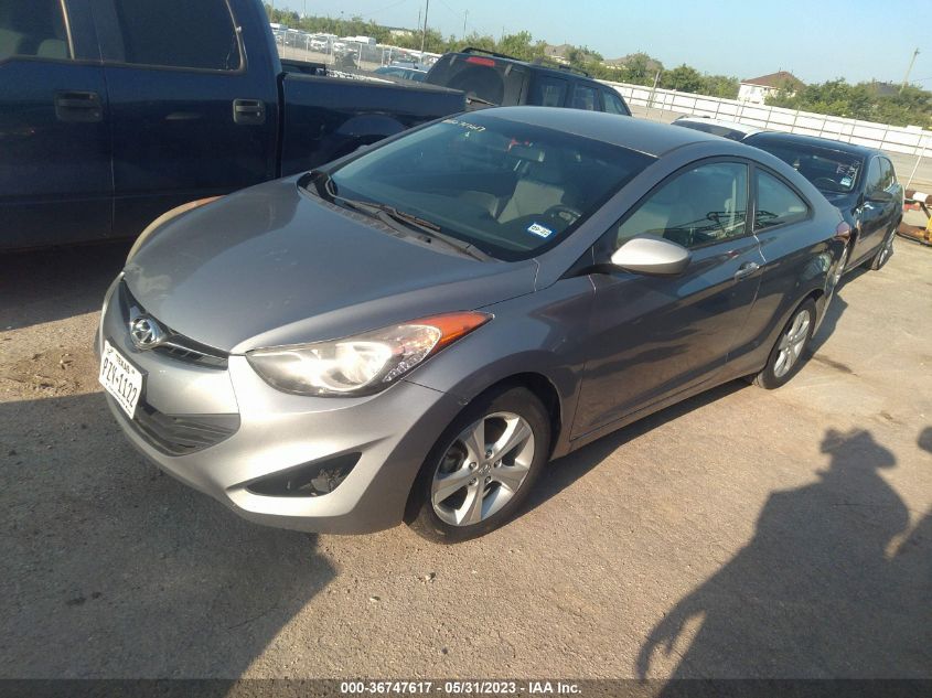 2013 HYUNDAI ELANTRA COUPE GS KMHDH6AE3DU001290