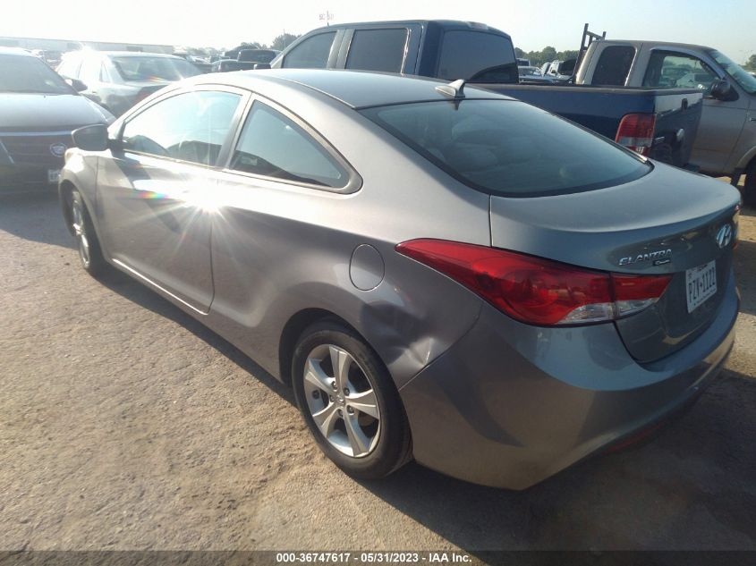 2013 HYUNDAI ELANTRA COUPE GS KMHDH6AE3DU001290