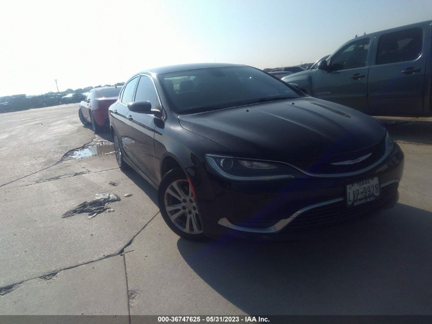 2016 CHRYSLER 200 LIMITED - 1C3CCCAB0GN137379