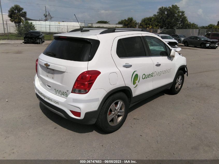 2017 CHEVROLET TRAX LT - 3GNCJLSB1HL269902