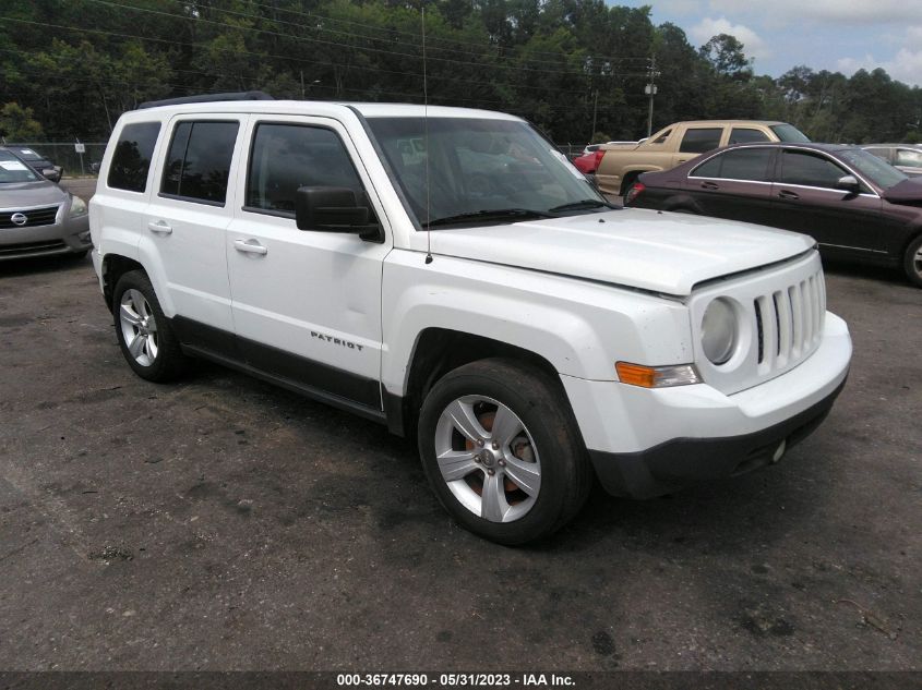 2014 JEEP PATRIOT LATITUDE - 1C4NJPFA4ED589128