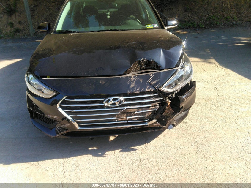 VIN 3KPC24A64NE156123 2022 HYUNDAI ACCENT SE