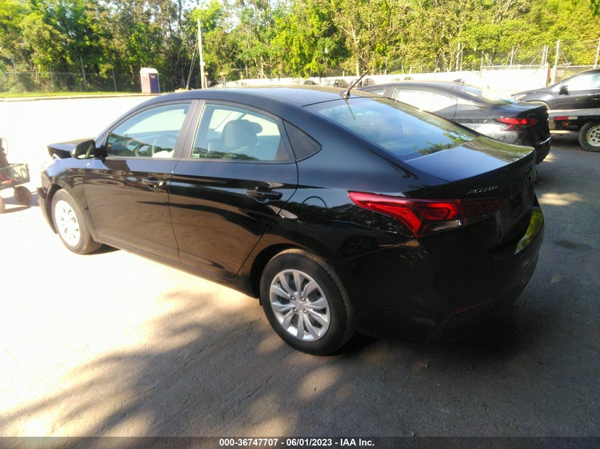 VIN 3KPC24A64NE156123 2022 HYUNDAI ACCENT SE