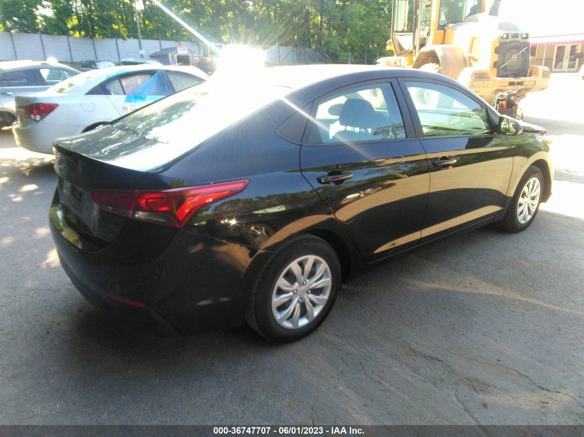 VIN 3KPC24A64NE156123 2022 HYUNDAI ACCENT SE