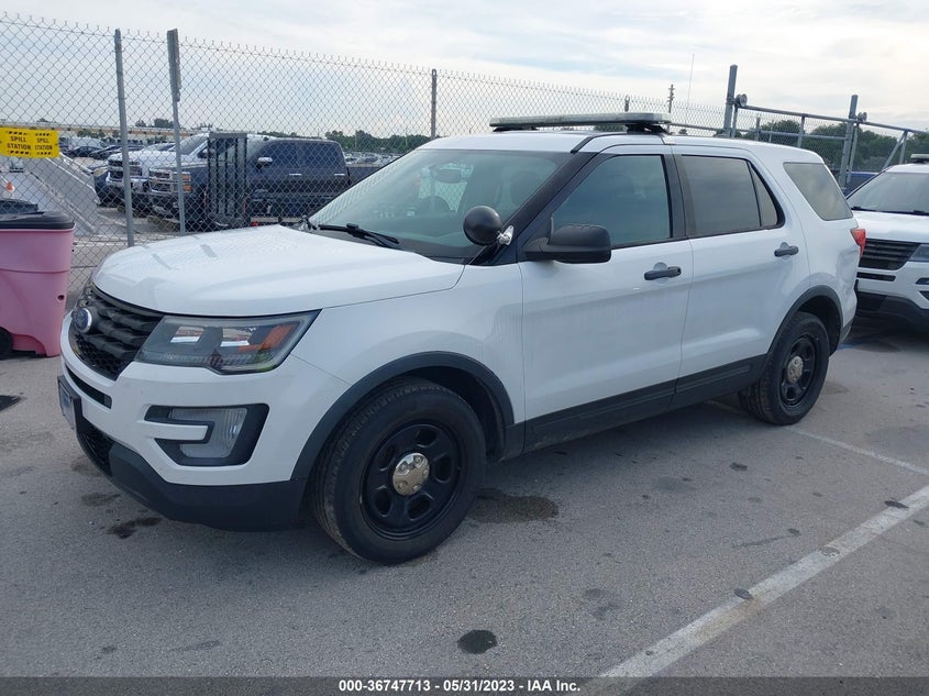 VIN 1FM5K8AR4JGC56576 2018 FORD POLICE INTERCEPTOR