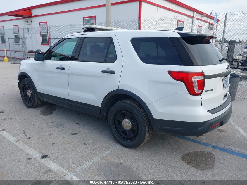 VIN 1FM5K8AR4JGC56576 2018 FORD POLICE INTERCEPTOR