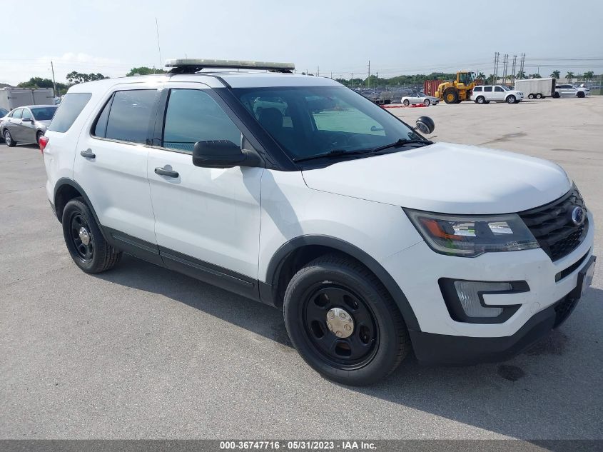 2018 FORD POLICE INTERCEPTOR - 1FM5K8AR7JGC56572