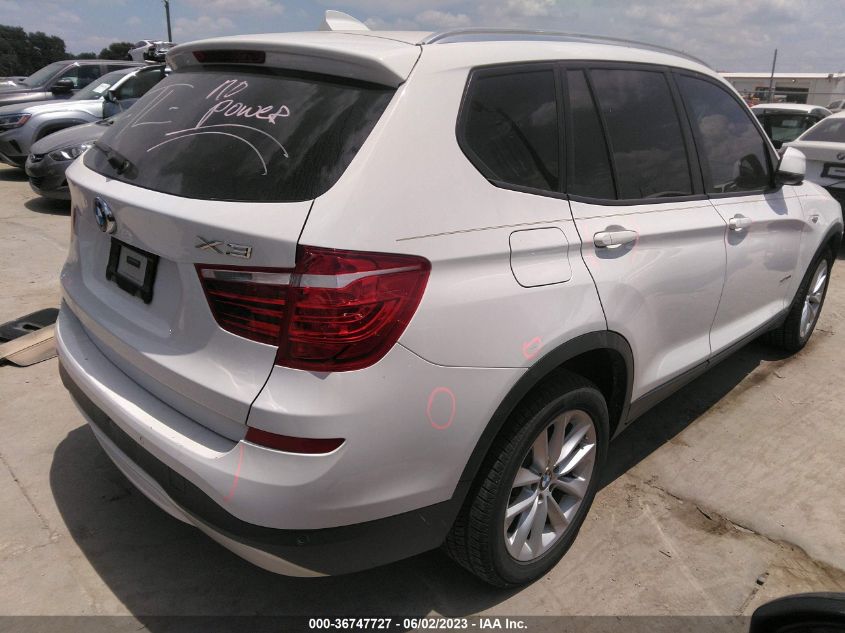 2017 BMW X3 SDRIVE28I - 5UXWZ7C51H0V85116