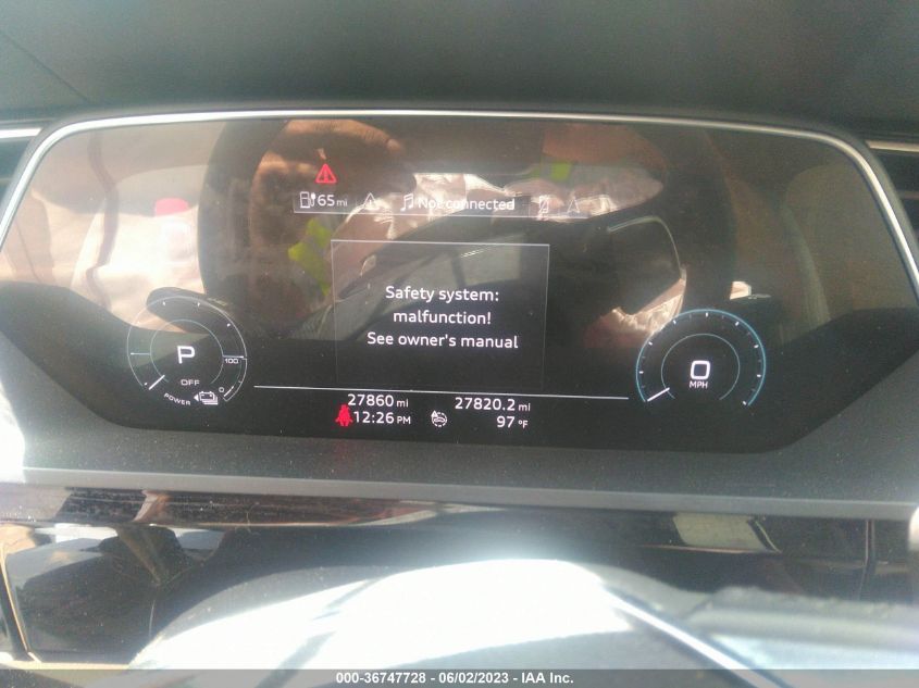 2019 AUDI E-TRON PRESTIGE - WA1VABGEXKB020743