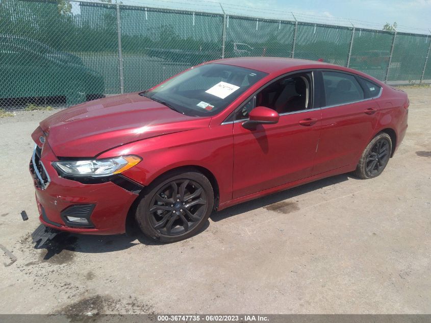 2020 FORD FUSION SE - 3FA6P0HD3LR106174
