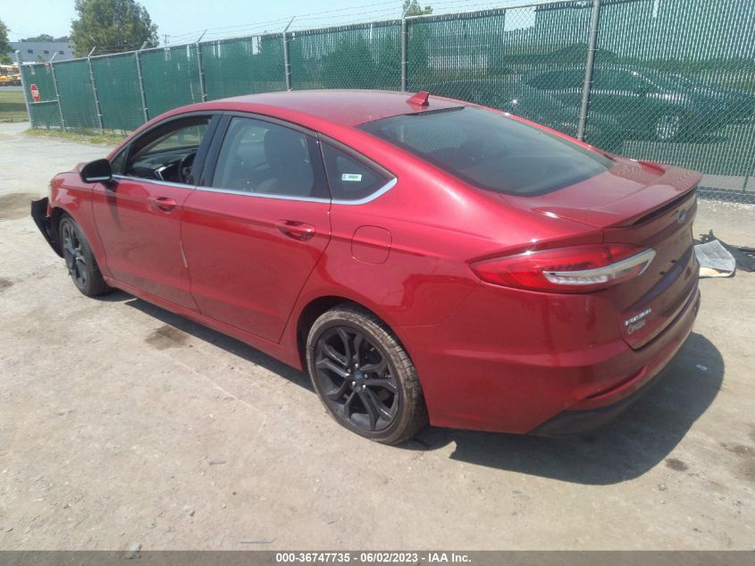 2020 FORD FUSION SE - 3FA6P0HD3LR106174