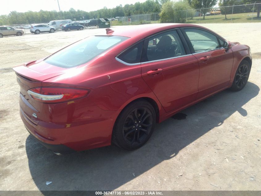 2020 FORD FUSION SE - 3FA6P0HD3LR106174