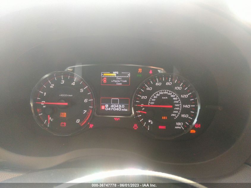 2020 SUBARU WRX - JF1VA1A61L9822548