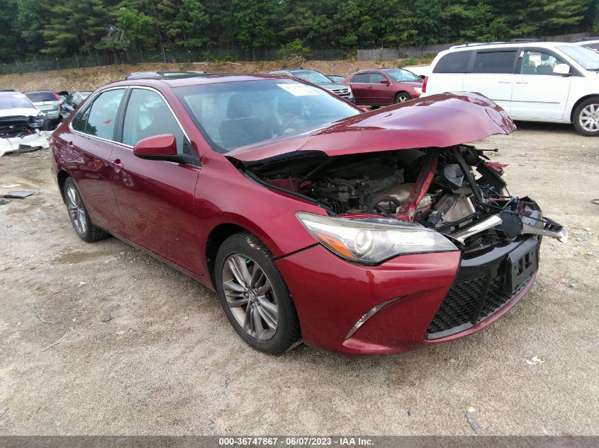 2016 TOYOTA CAMRY LE/XLE/SE/XSE - 4T1BF1FKXGU564100