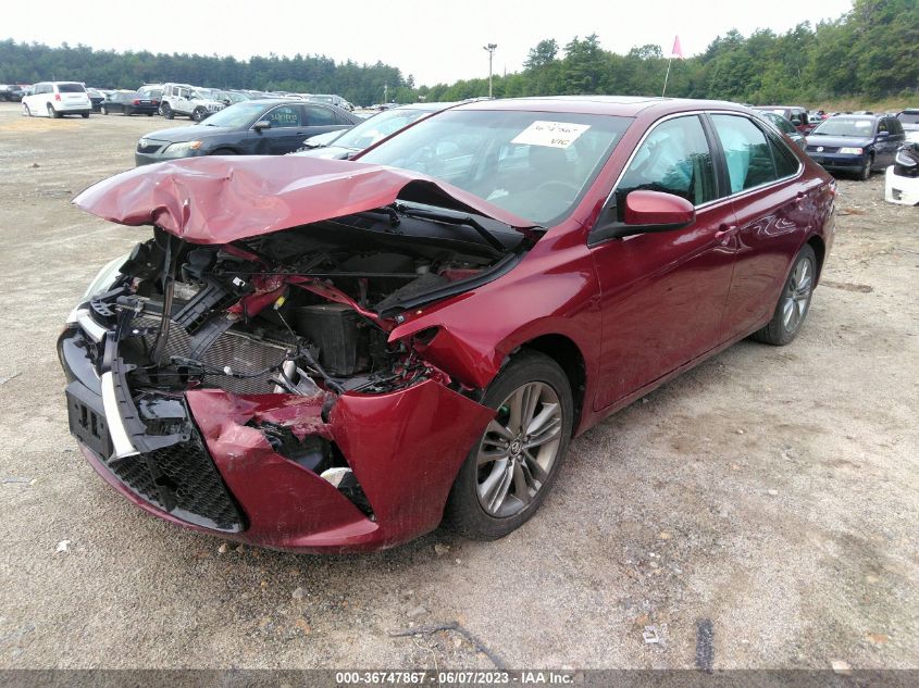 2016 TOYOTA CAMRY LE/XLE/SE/XSE - 4T1BF1FKXGU564100