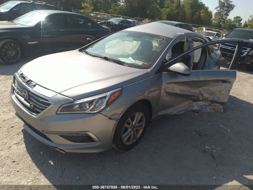 2015 HYUNDAI SONATA 2.4L SE - 5NPE24AF9FH234112