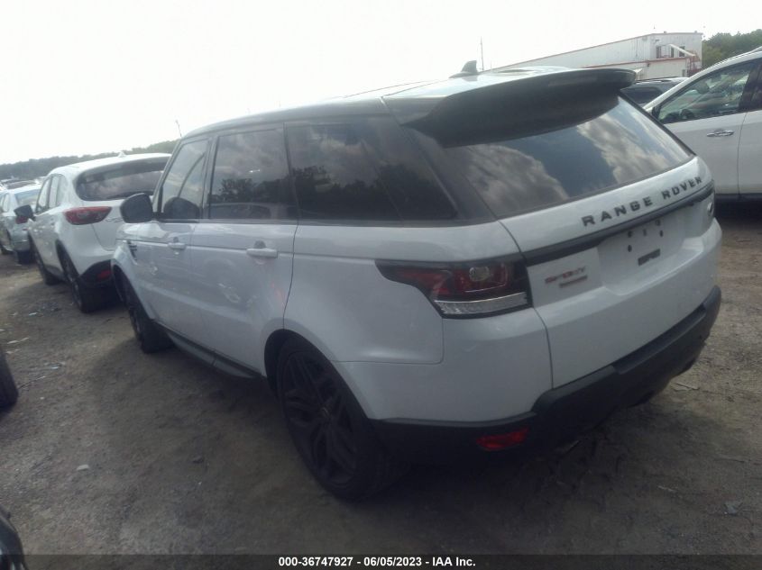 2016 LAND ROVER RANGE ROVER SPORT V8 - SALWR2EFXGA558847