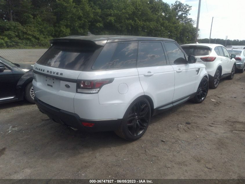 2016 LAND ROVER RANGE ROVER SPORT V8 - SALWR2EFXGA558847