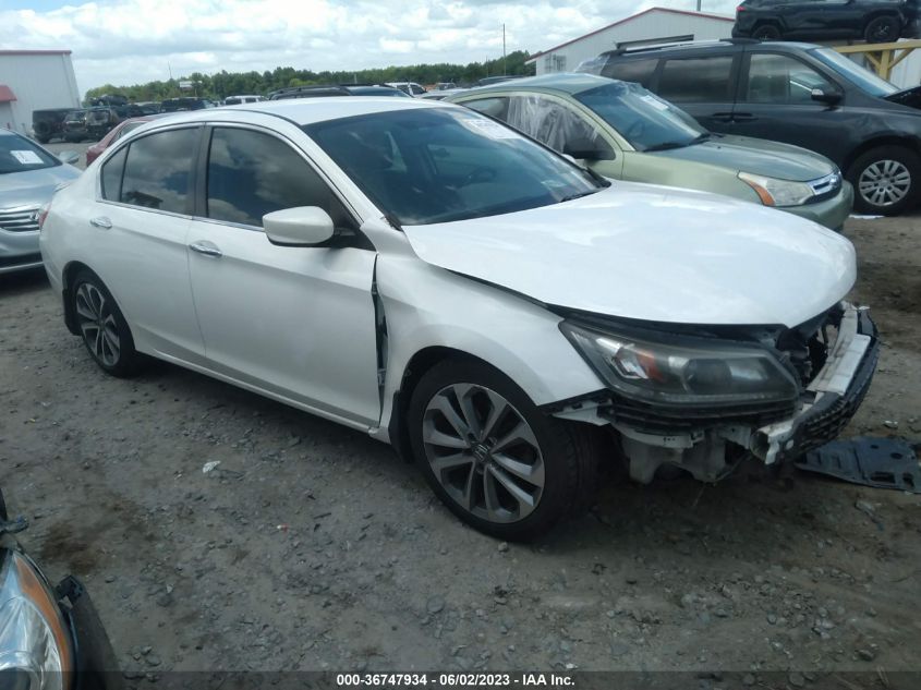 2015 HONDA ACCORD SEDAN SPORT - 1HGCR2F54FA207089