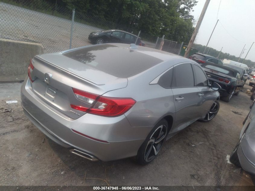 2020 HONDA ACCORD SEDAN SPORT - 1HGCV1F33LA020667
