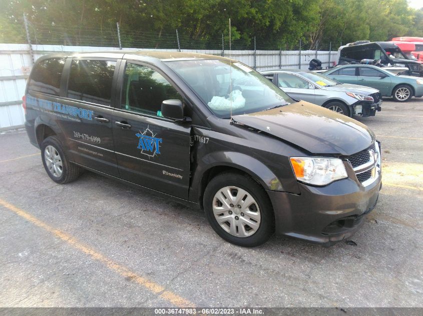 2017 DODGE GRAND CARAVAN SE - 2C4RDGBG1HR819048