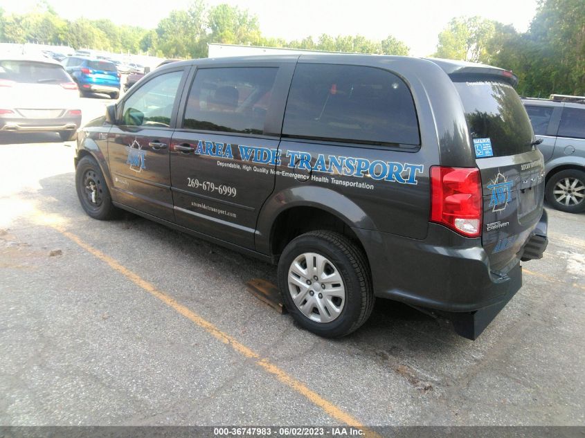 2017 DODGE GRAND CARAVAN SE - 2C4RDGBG1HR819048