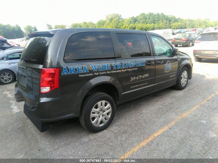 2017 DODGE GRAND CARAVAN SE - 2C4RDGBG1HR819048