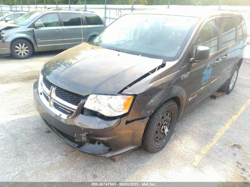 2017 DODGE GRAND CARAVAN SE - 2C4RDGBG1HR819048