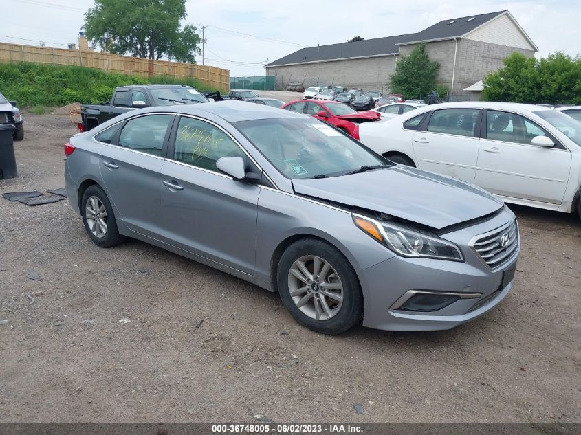 2016 HYUNDAI SONATA 2.4L SE - 5NPE24AF2GH328222