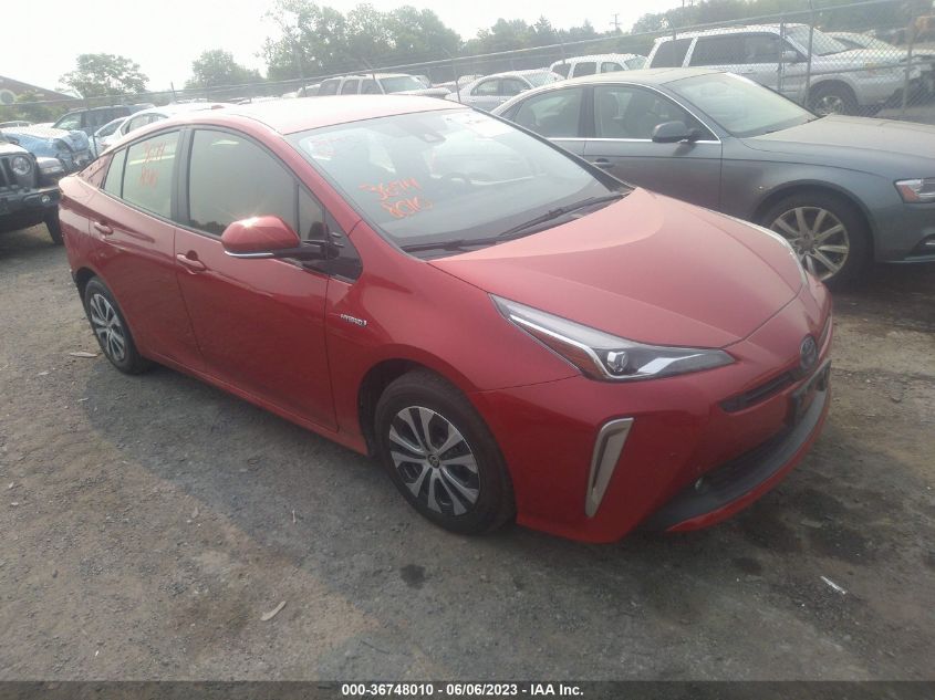 2020 TOYOTA PRIUS LE/XLE - JTDL9RFU3L3016410