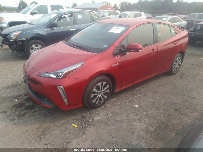 2020 TOYOTA PRIUS LE/XLE - JTDL9RFU3L3016410