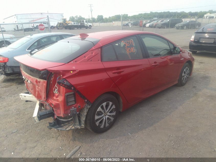 2020 TOYOTA PRIUS LE/XLE - JTDL9RFU3L3016410