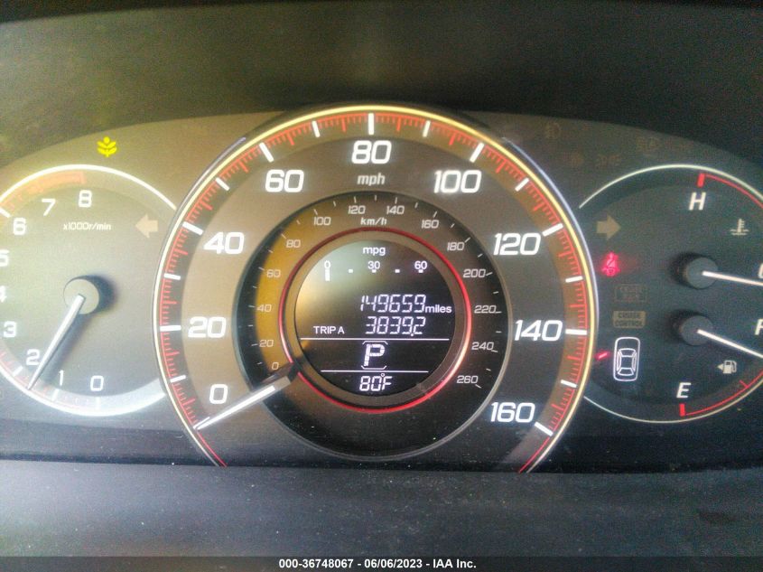 2013 HONDA ACCORD SDN SPORT - 1HGCR2F54DA269959