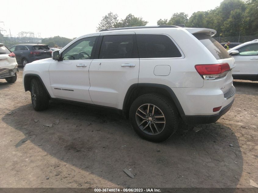 2017 JEEP GRAND CHEROKEE LIMITED - 1C4RJFBG1HC618617