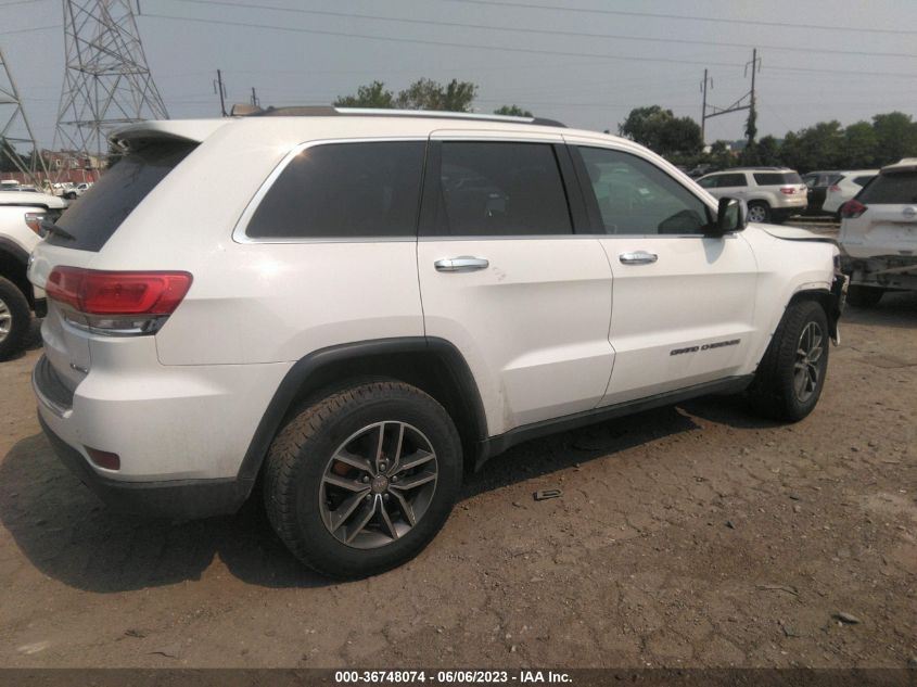2017 JEEP GRAND CHEROKEE LIMITED - 1C4RJFBG1HC618617