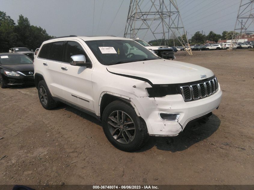 2017 JEEP GRAND CHEROKEE LIMITED - 1C4RJFBG1HC618617