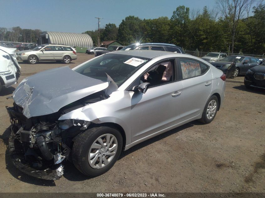 2017 HYUNDAI ELANTRA SE - 5NPD74LF6HH182936