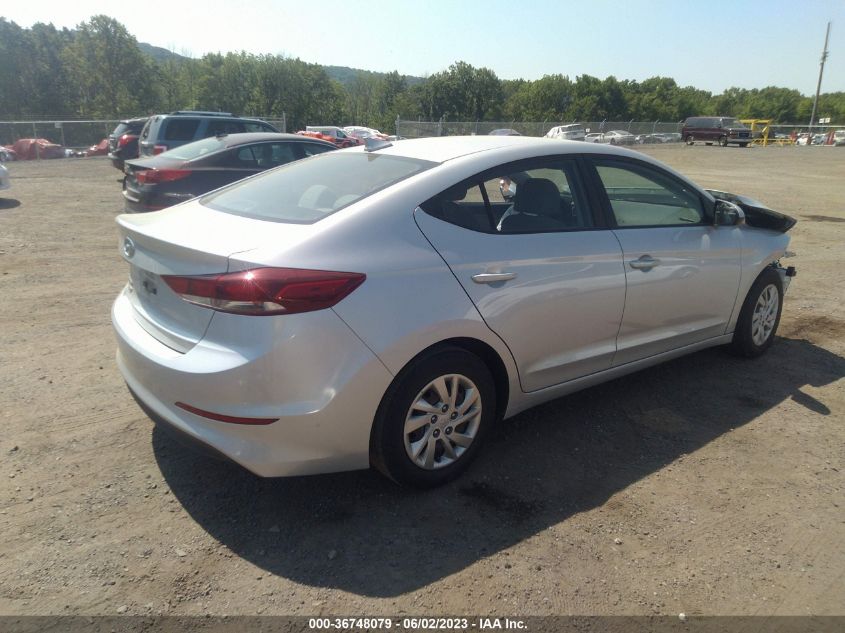 2017 HYUNDAI ELANTRA SE - 5NPD74LF6HH182936