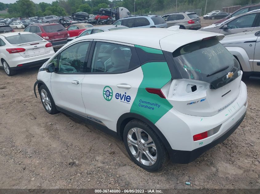2021 CHEVROLET BOLT EV FWD LT 1G1FY6S06M4110576