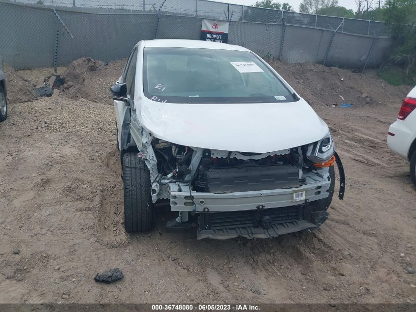 2021 CHEVROLET BOLT EV FWD LT 1G1FY6S06M4110576