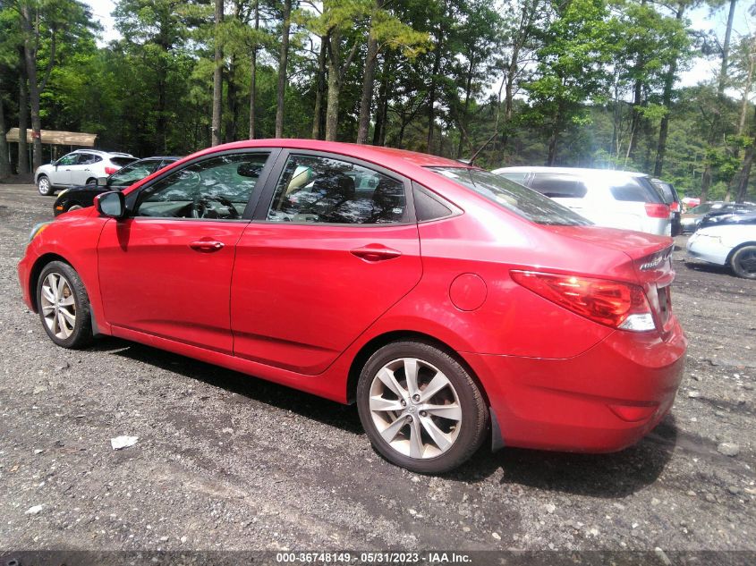 2013 HYUNDAI ACCENT GLS - KMHCU4AE8DU316470