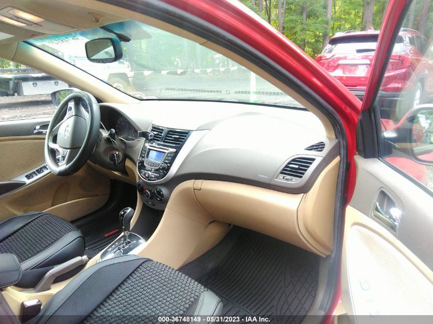 2013 HYUNDAI ACCENT GLS - KMHCU4AE8DU316470
