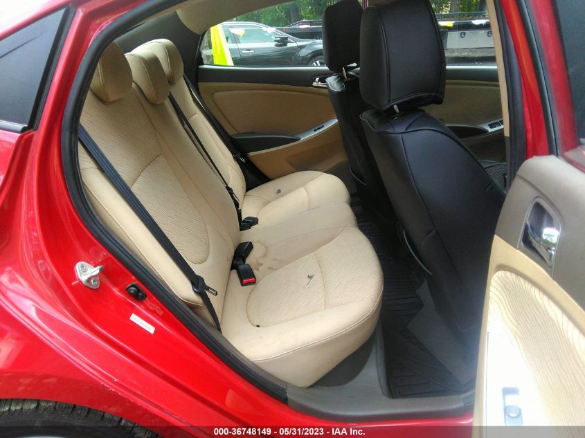 2013 HYUNDAI ACCENT GLS - KMHCU4AE8DU316470