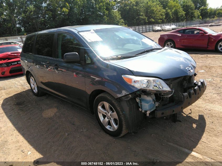 2013 TOYOTA SIENNA L - 5TDZK3DC1DS397387