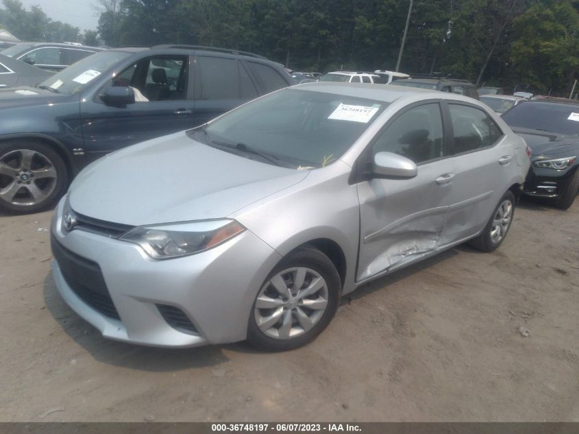 2016 TOYOTA COROLLA L/LE/S/S PLUS/LE PLUS - 2T1BURHE1GC550633