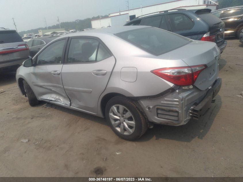 2016 TOYOTA COROLLA L/LE/S/S PLUS/LE PLUS - 2T1BURHE1GC550633
