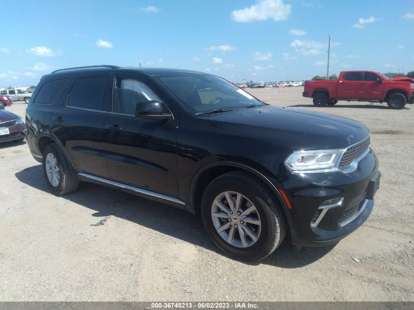 2022 DODGE DURANGO SXT - 1C4RDHAG0NC172928