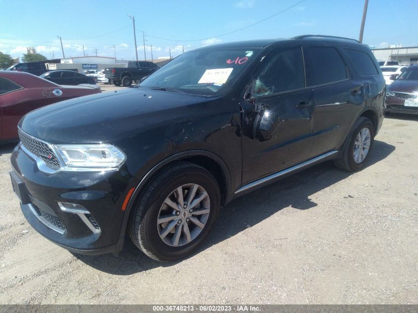 2022 DODGE DURANGO SXT - 1C4RDHAG0NC172928