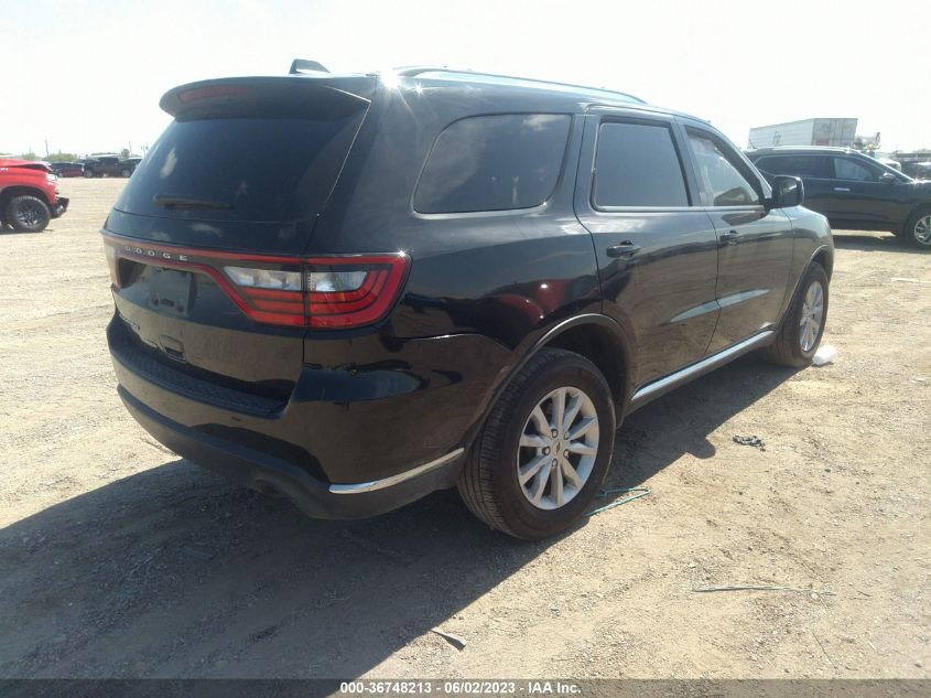 2022 DODGE DURANGO SXT - 1C4RDHAG0NC172928