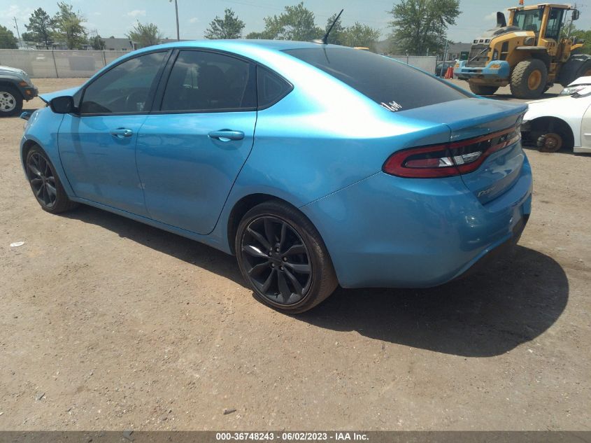 2016 DODGE DART SXT SPORT BLACKTOP - 1C3CDFFA5GD819128